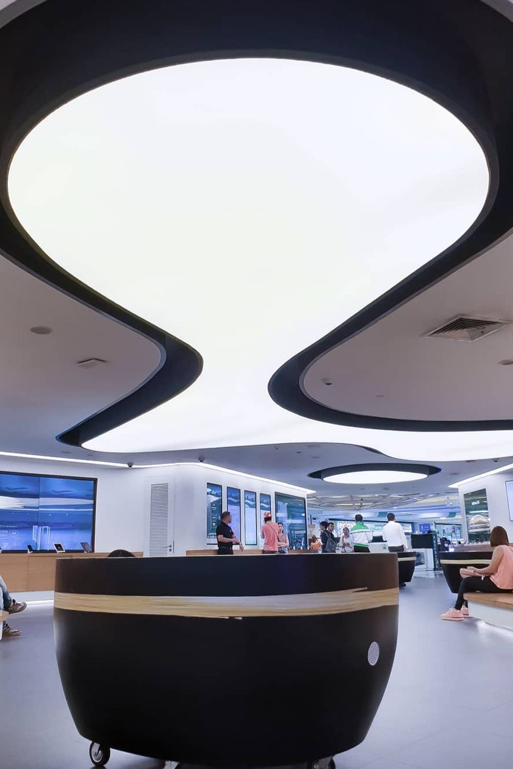 A Barrisol ceiling designed by CSLDI (Image: Courtesy of CSLDI/@csldi)