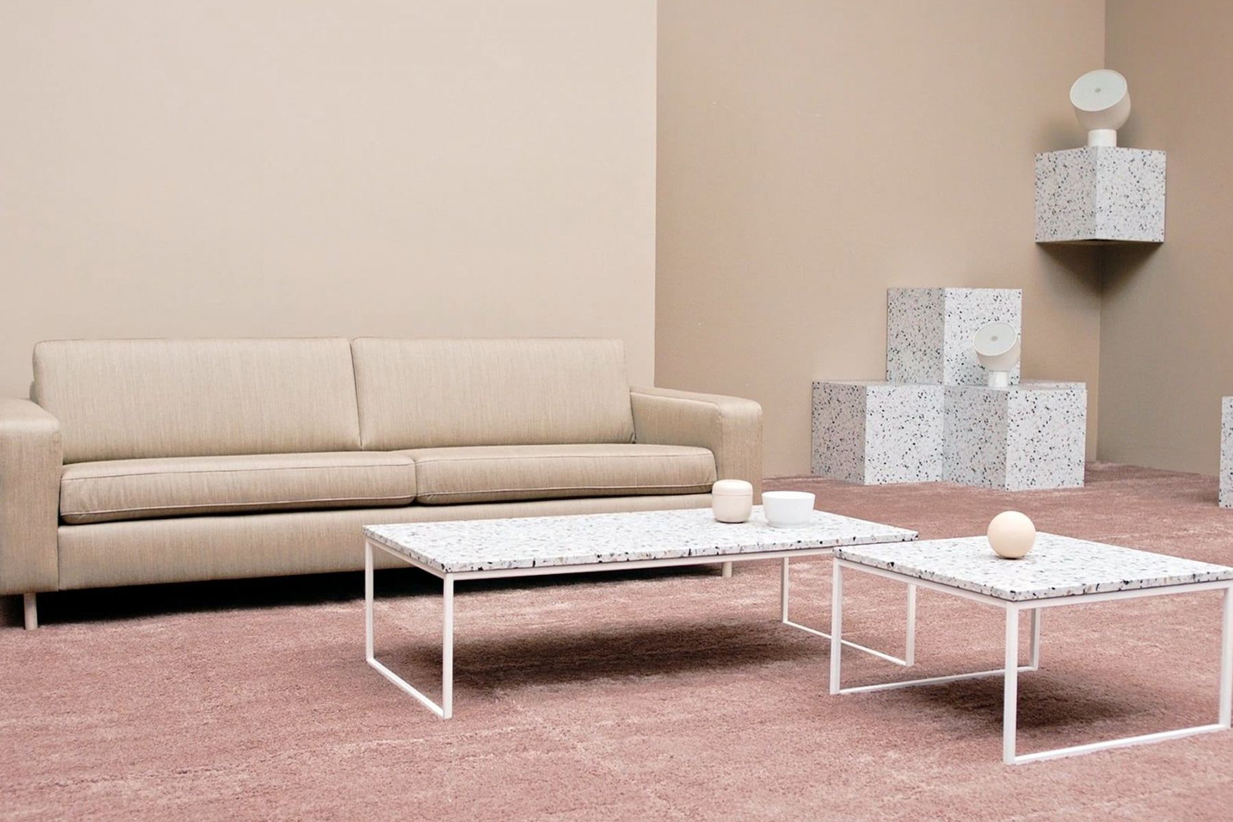 Furnishings such as the Bolia Como coffee table, available at Danish Design Co, creates a quirky touch to living spaces (Image: Courtesy of Danish Design Co)