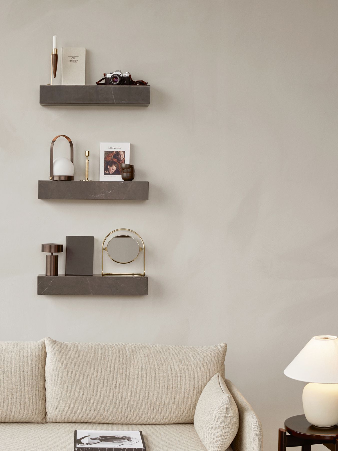 Menu Plinth shelves by Norm Architects, from menuspace.com