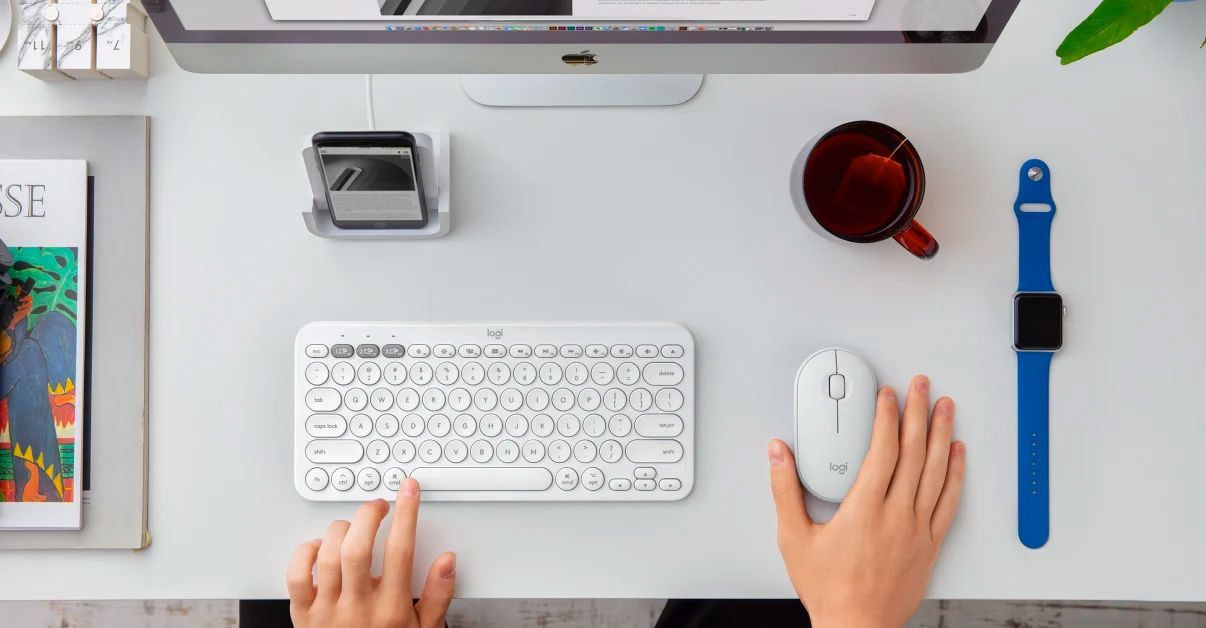 The Logitech K380 multi-device bluetooth keyboard is designed for those constantly on-the-go (Image: Courtesy of Logitech)