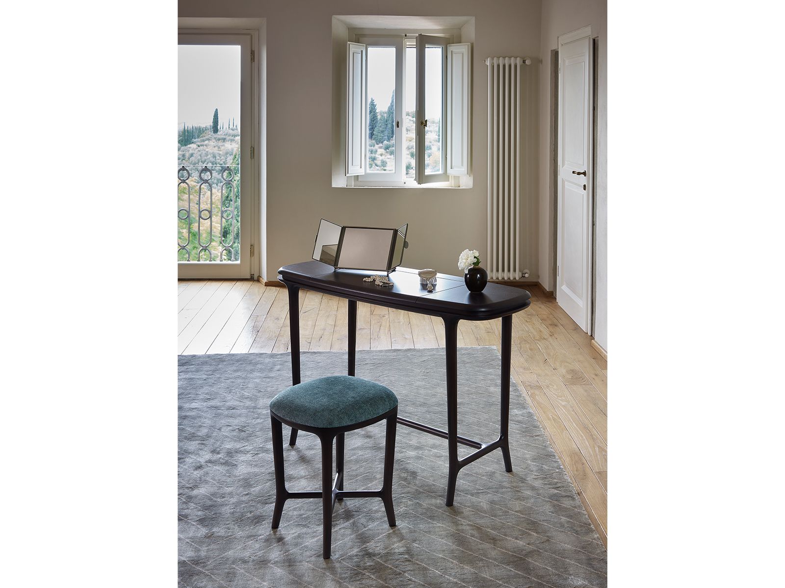 Ceccotti Dorothea table by Roberto Lazzeroni, available from Proof Living Singapore