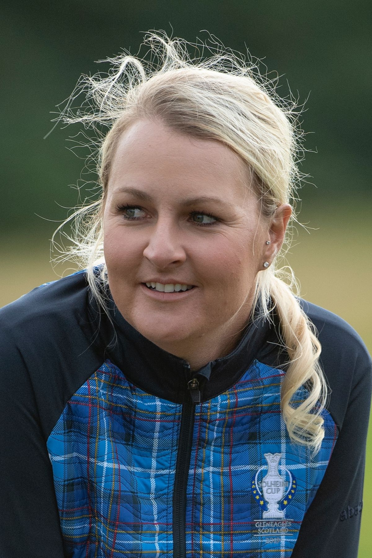 Rolex Testimonee Anna Nordqvist at Gleneagles, Scotland during the Solheim Cup 2019