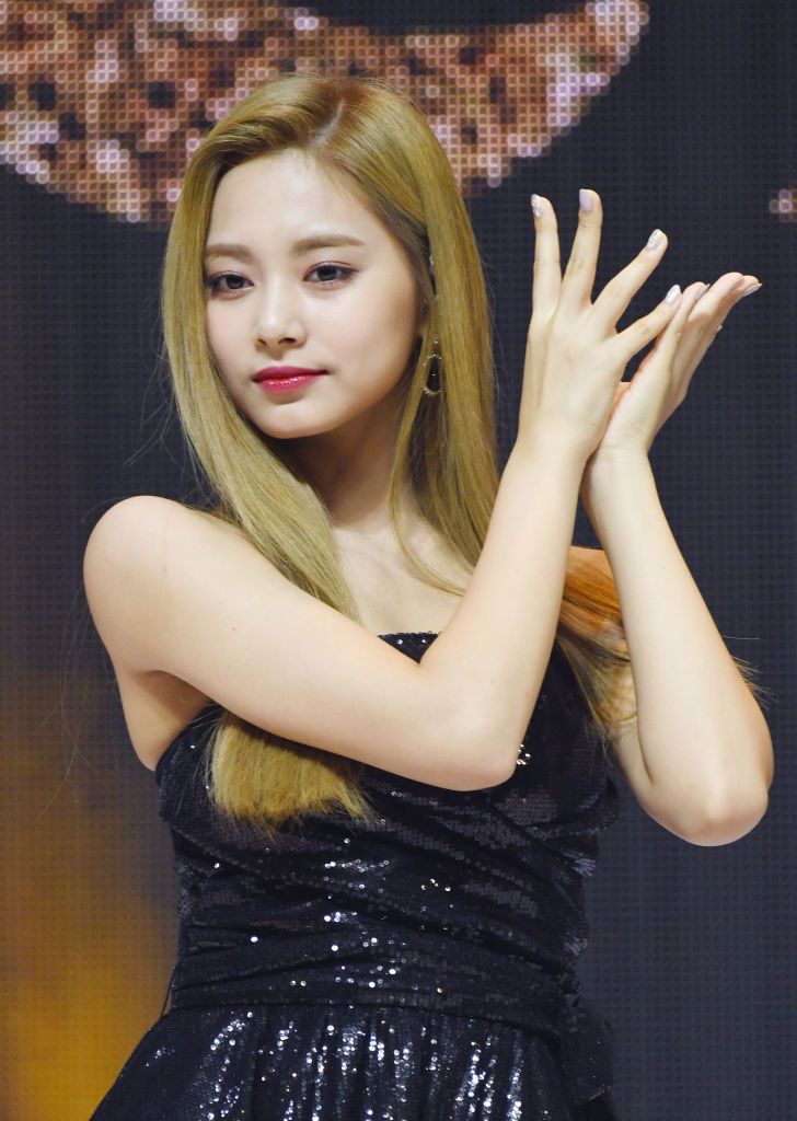 SEOUL, SOUTH KOREA - SEPTEMBER 23: Tzuyu of TWICE attends TWICE's 8th Mini Album 'Feel Special' Showcase at Yes24 Live Hall on September 23, 2019 in Seoul, South Korea. (Photo by The Chosunilbo JNS/Imazins via Getty Images)