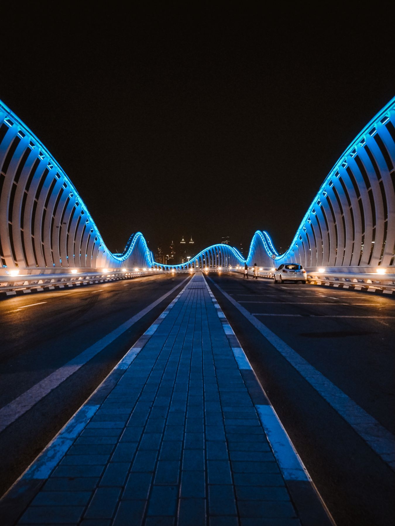 The Meydan Bridge in Dubai, UAE. | Photo by Salman Sidheek on Unsplash