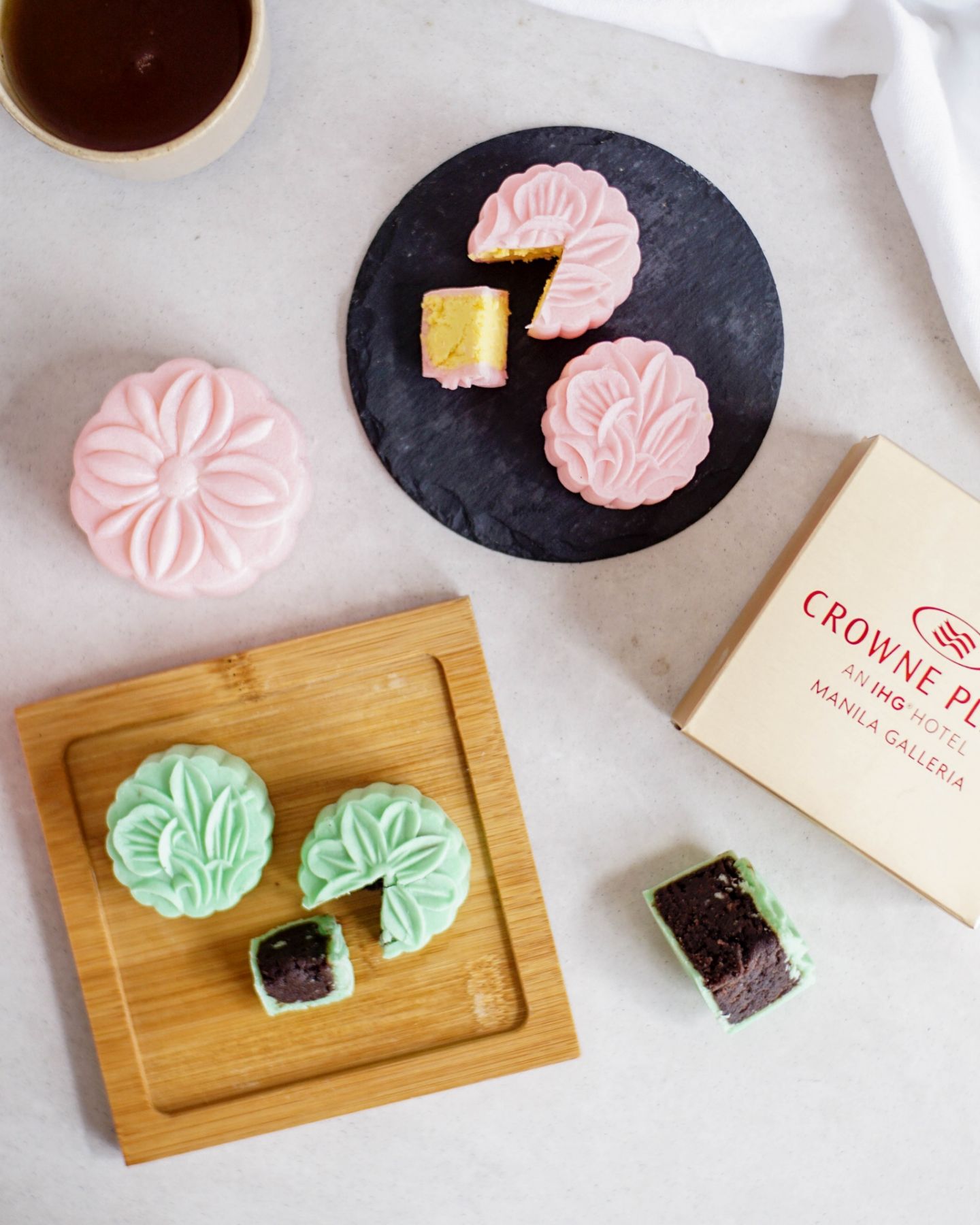 Crowne Plaza Snow Skin Custard and Red Bean