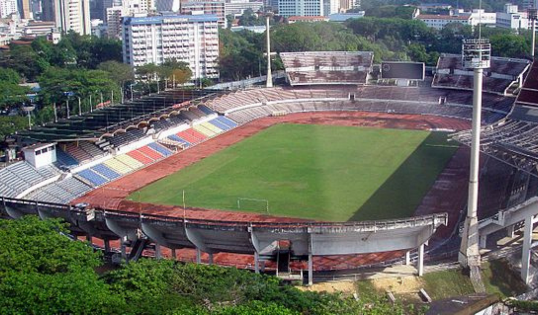 Stadium Merdeka was Malaysia's first Olympic standard stadium when it was first built. Image by SK Tan via Wiki Commons