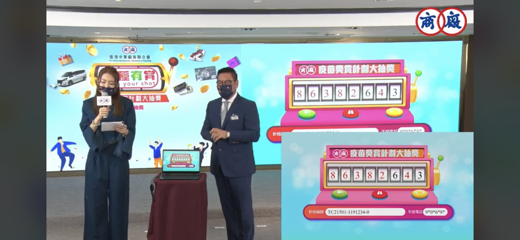Hong Kong Chinese Manufacturers' Association lucky draw result