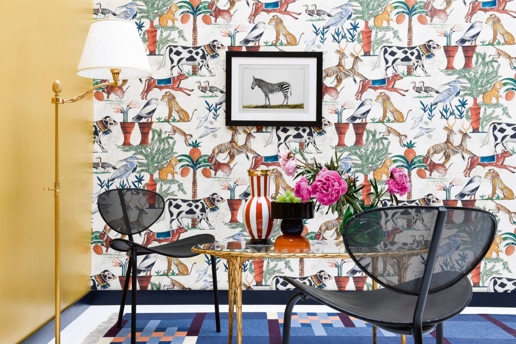 Sur le nil wallpaper, from Pierre Frey