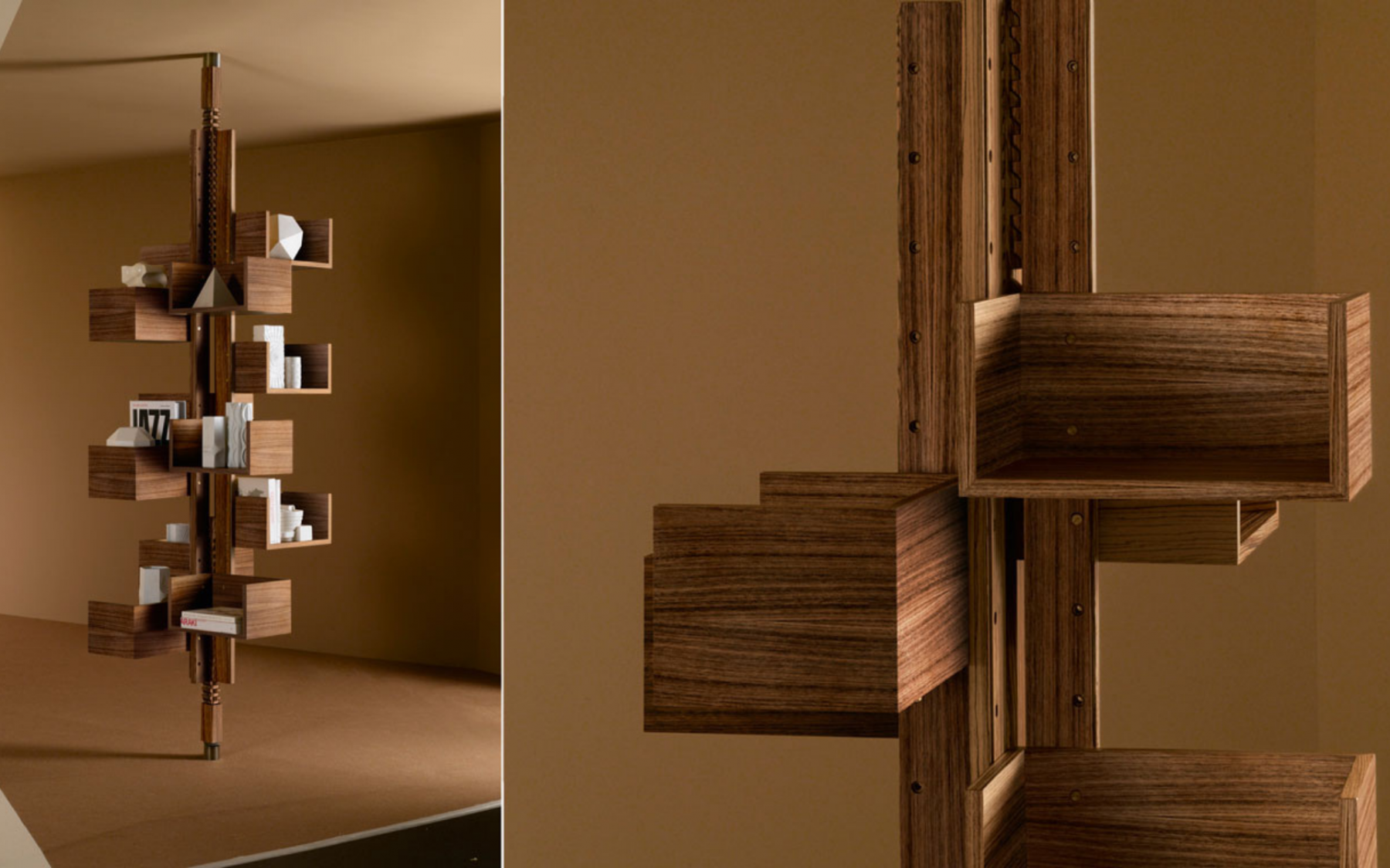 Poltrona Frau Albero shelf by Gianfranco Frattini, available from X-tra Furniture