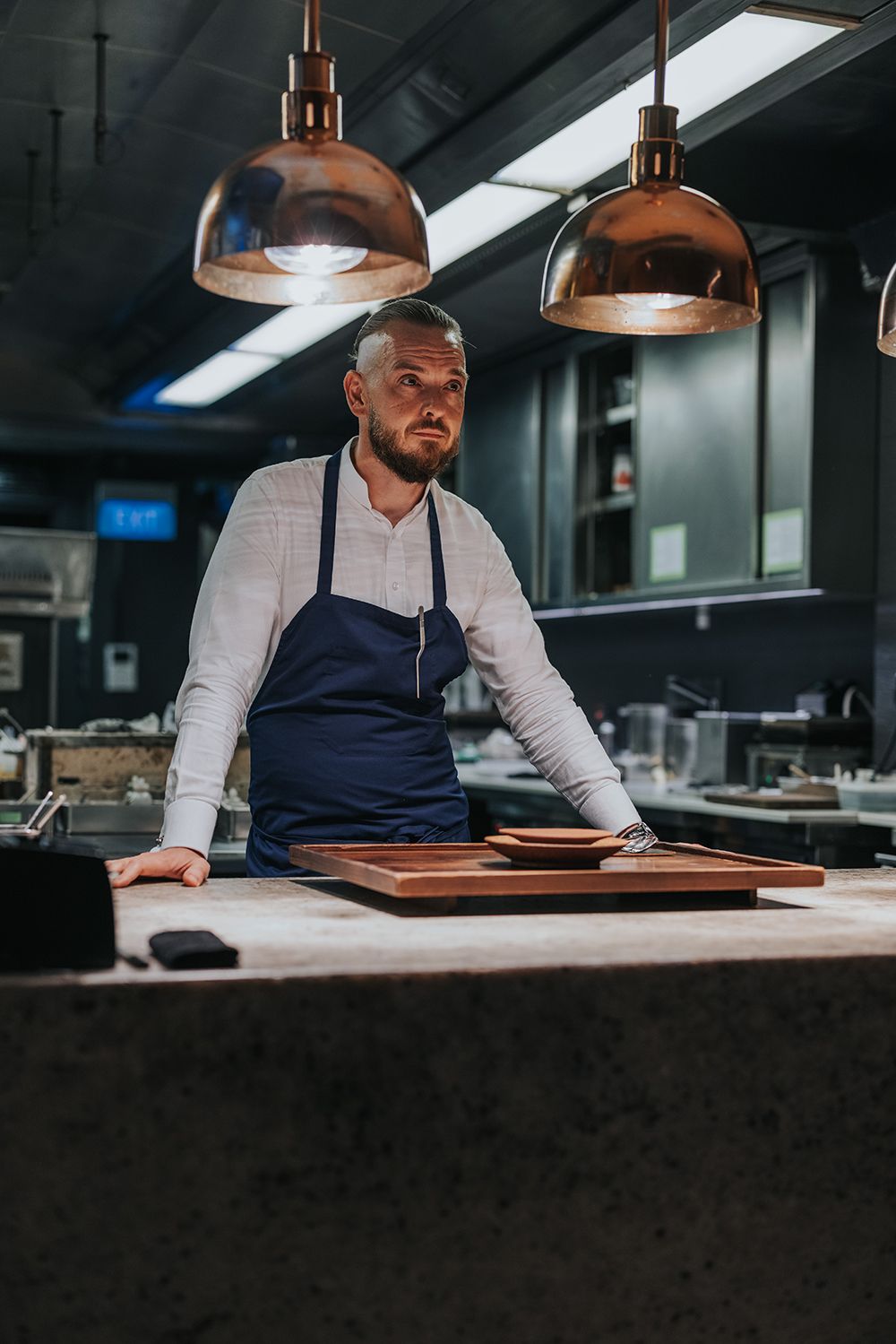 Executive chef Tristin Farmer of Restaurant Zén