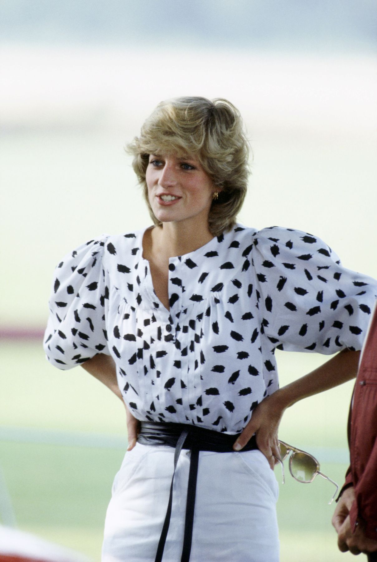 CIRENCESTER, UNITED KINGDOM - AUGUST 09:  Princess Diana Watching A Polo Match In Cirencester.  (Photo by Tim Graham Photo Library via Getty Images)