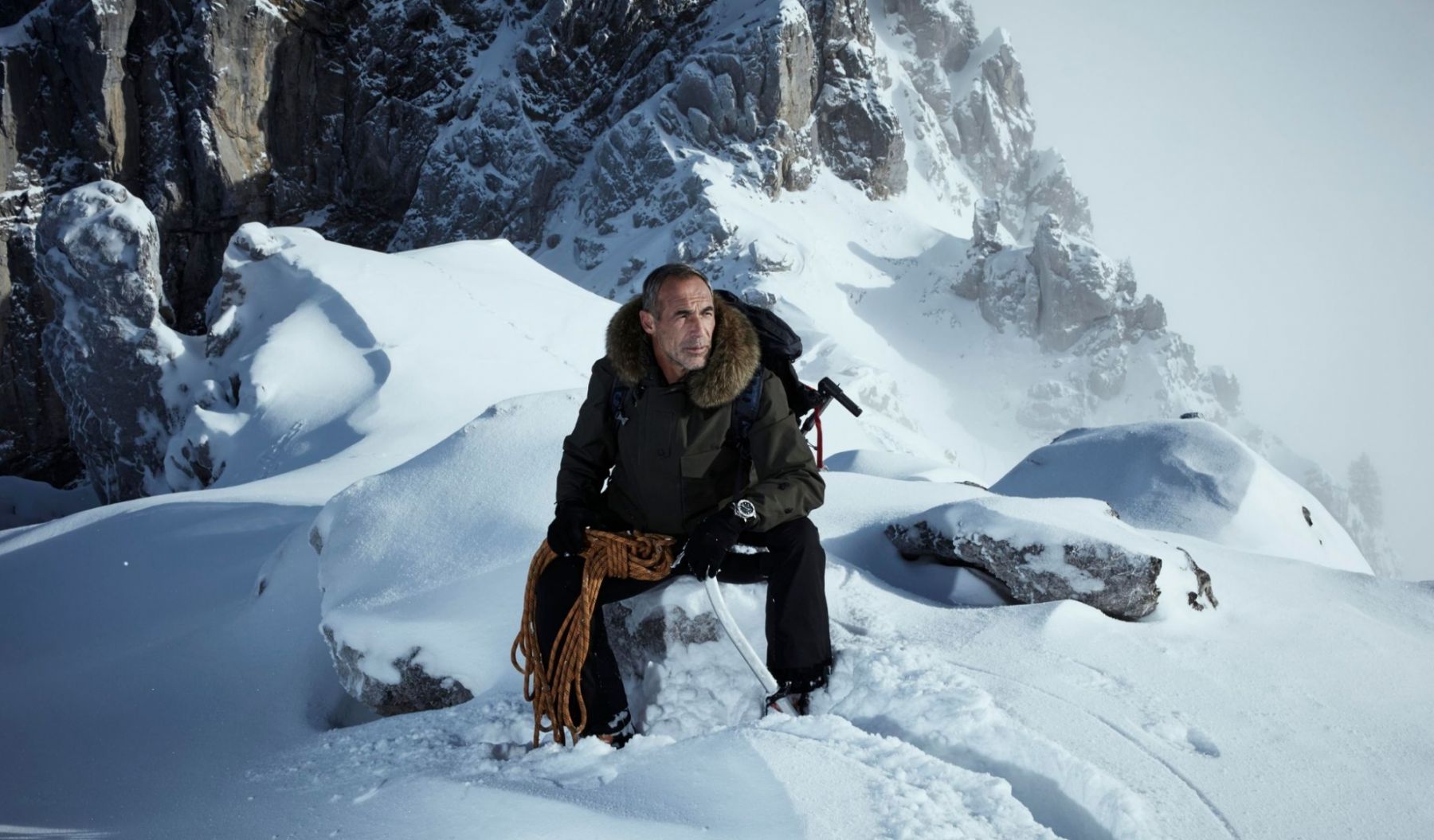 Explorer Mike Horn is the personification of Panera's robust watches