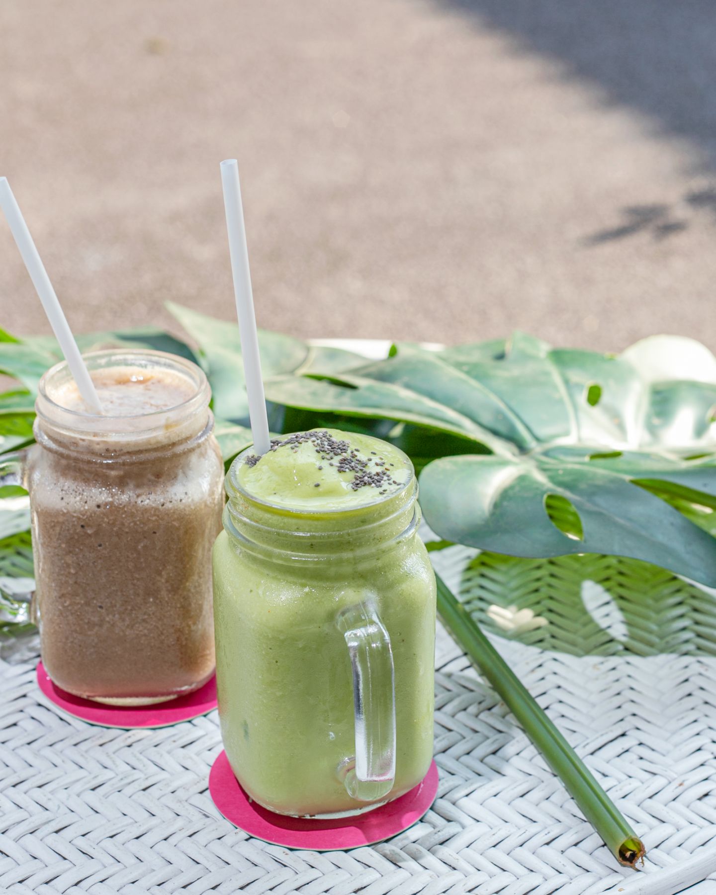 Protein Wake Up Call! and Immunity Green Juice
