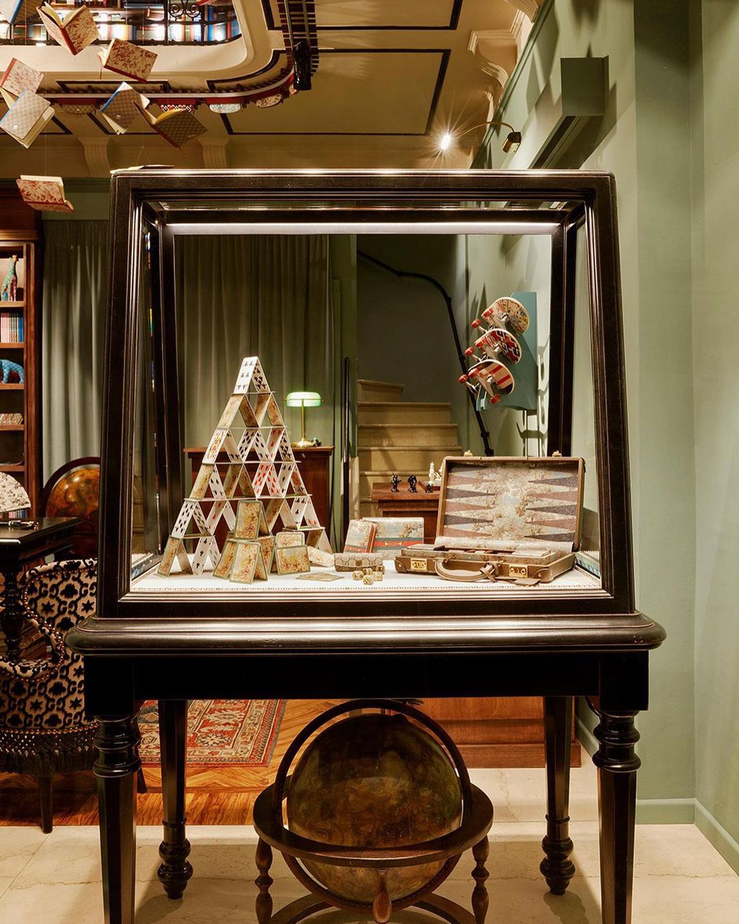 Inaugurated for Milan Design Week, the temporary boutique features the brand's lifestyle collection (Image: Courtesy of Gucci/@gucci)