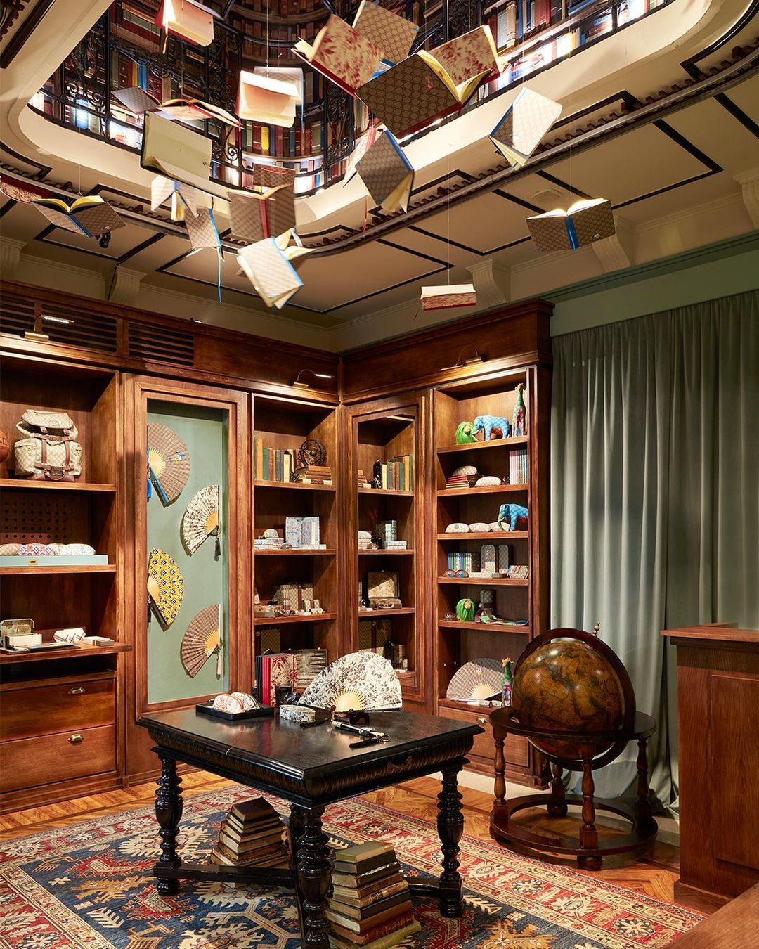 Gucci Cartoleria, Gucci's pop-up store in Milan's Via Manzoni 19, is inspired by traditional Italian stationery stores (Image: Courtesy of Gucci/@gucci)