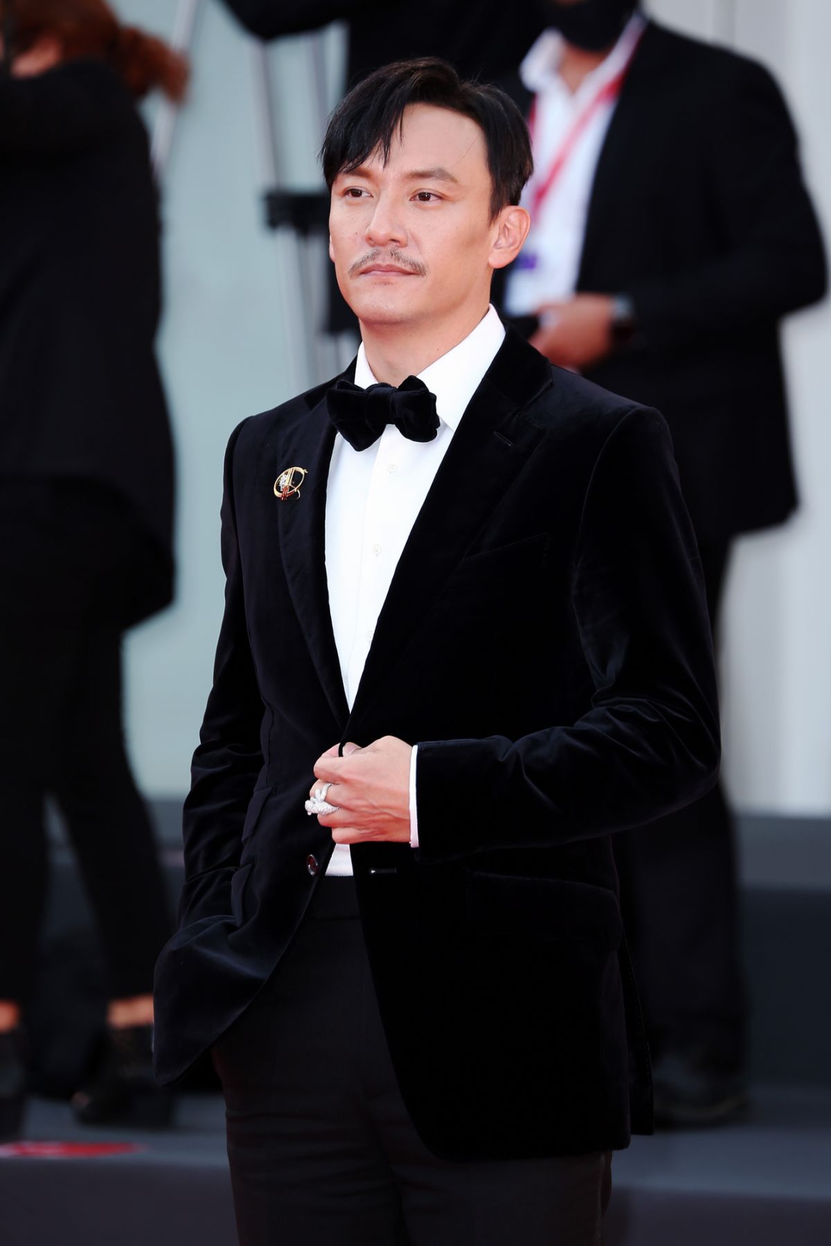 VENICE, ITALY - SEPTEMBER 03: Chang Chen attends the red carpet of the movie "Dune" during the 78th Venice International Film Festival on September 03, 2021 in Venice, Italy. (Photo by Ernesto Ruscio/Getty Images)