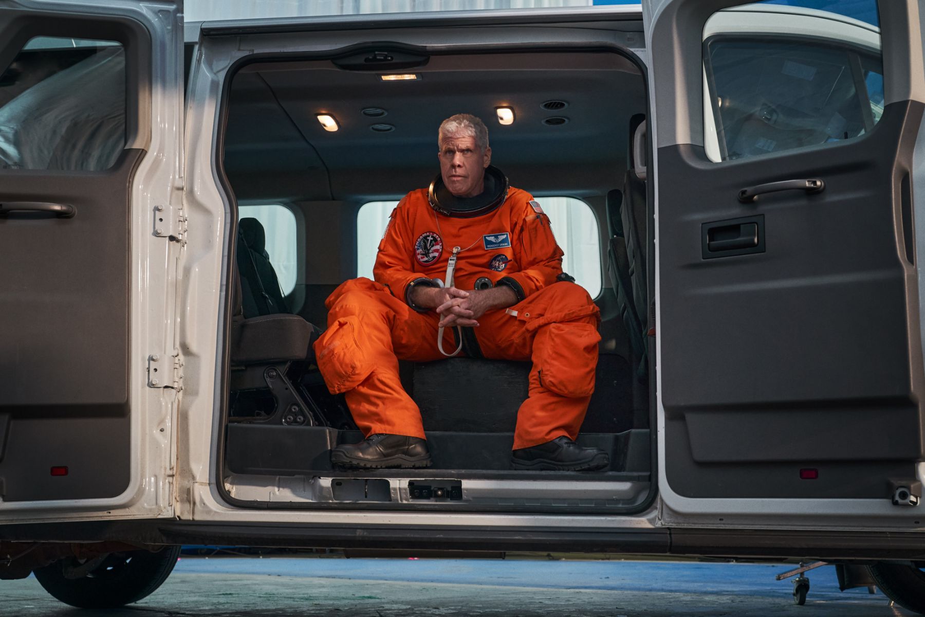 DON'T LOOK UP, RON PERLMAN as COLONEL DRASK Cr. NIKO TAVERNISE/NETFLIX Â© 2021