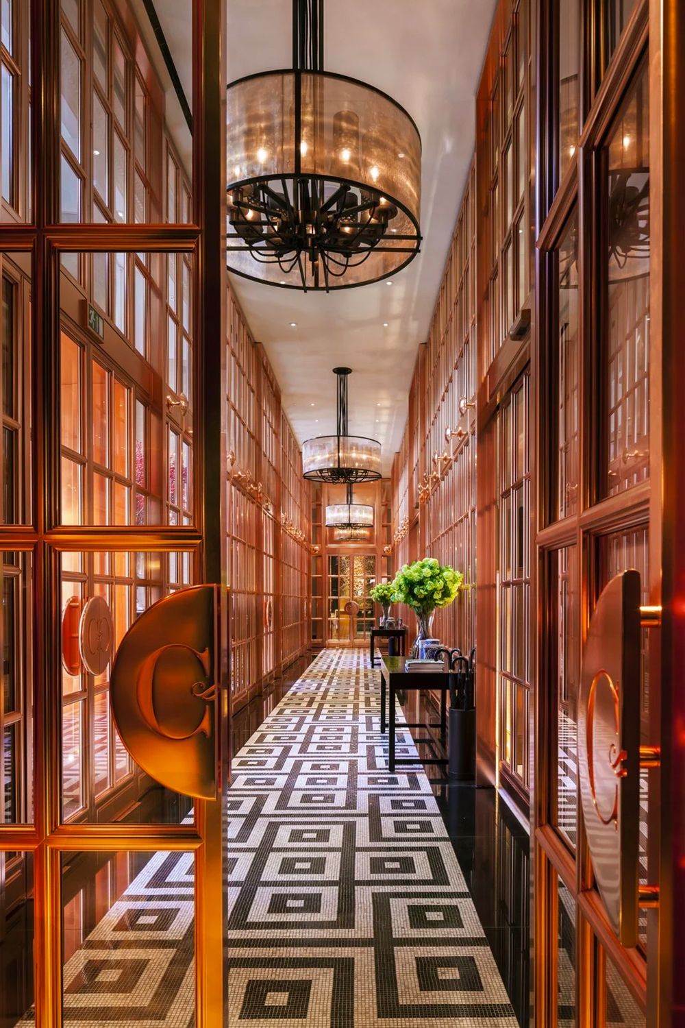 The Rose Bronze Gallery at Rosewood London, designed by Tony Chi (Photo: Durston Saylor, via Rosewood London)
