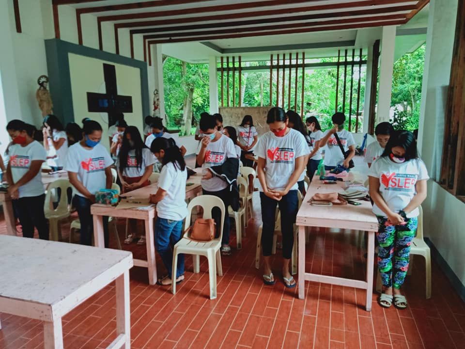 The scholars of Caritas Manila