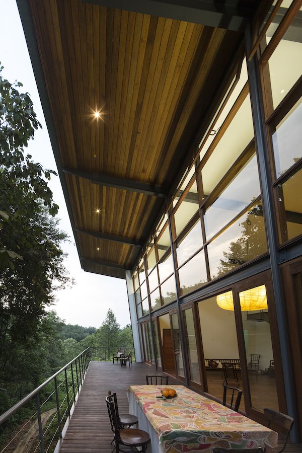 The closeness to nature is palpable in this home