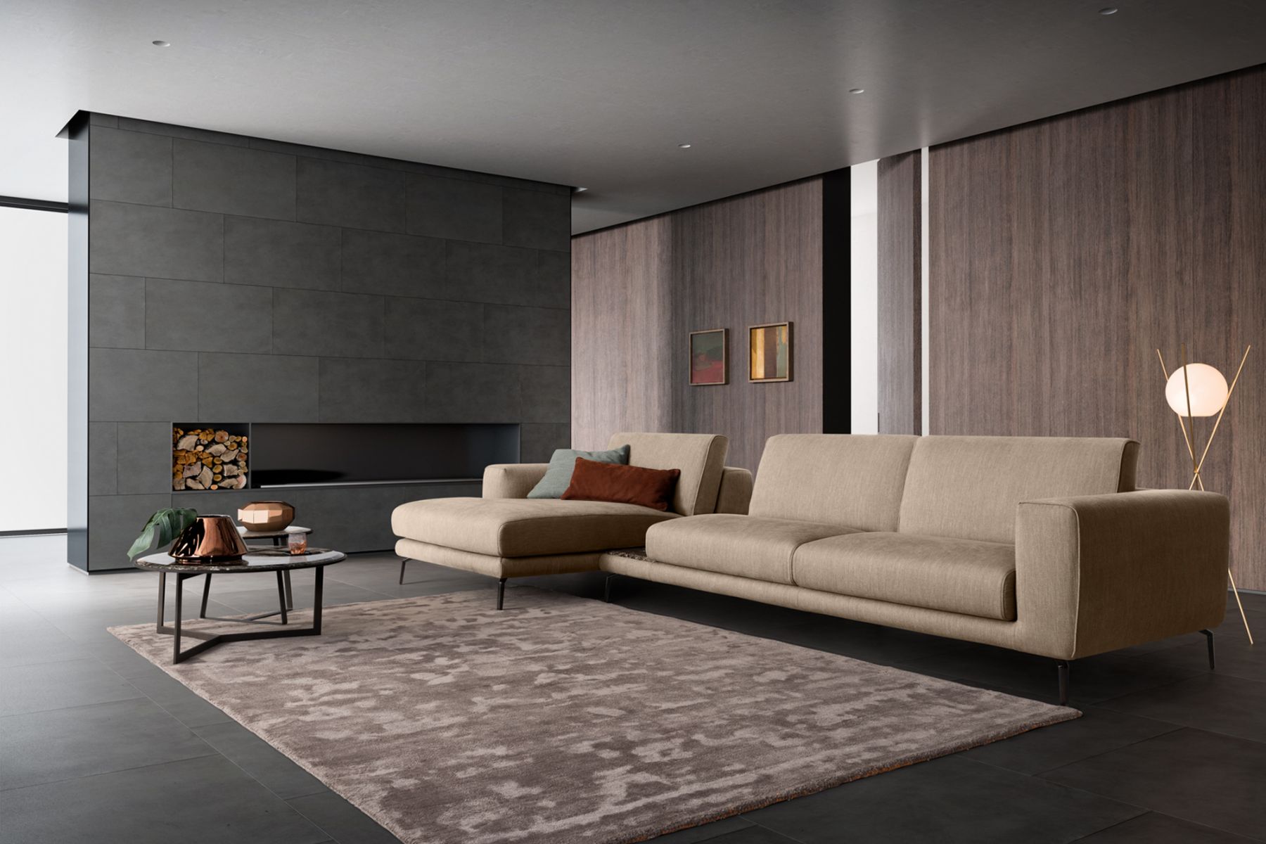 Nicoline Italia's Bora sofa makes for a contemporary addition to any abode