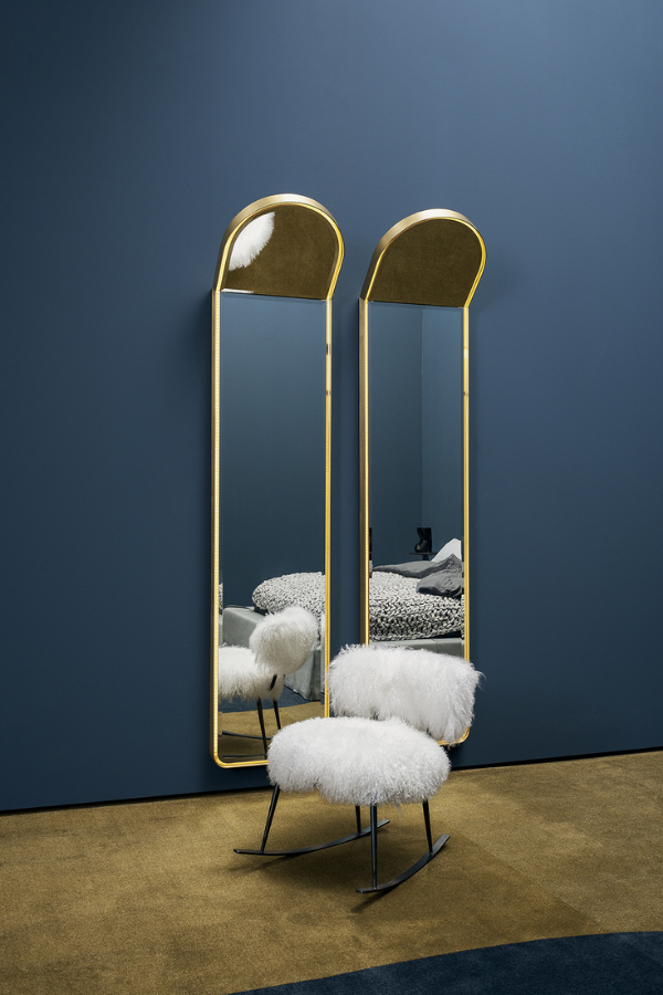 Baxter Stardust mirror by Pietro Russo. Available at Space Furniture