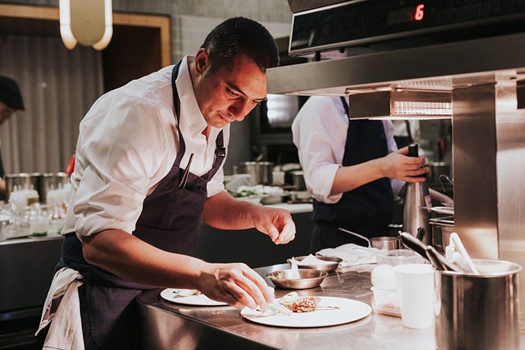 Chef Julien Royer of Odette