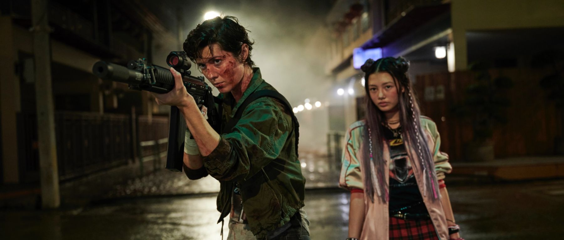KATE (2021) Mary Elizabeth Winstead ("Kate"), Miku Martineau ("Ani")
