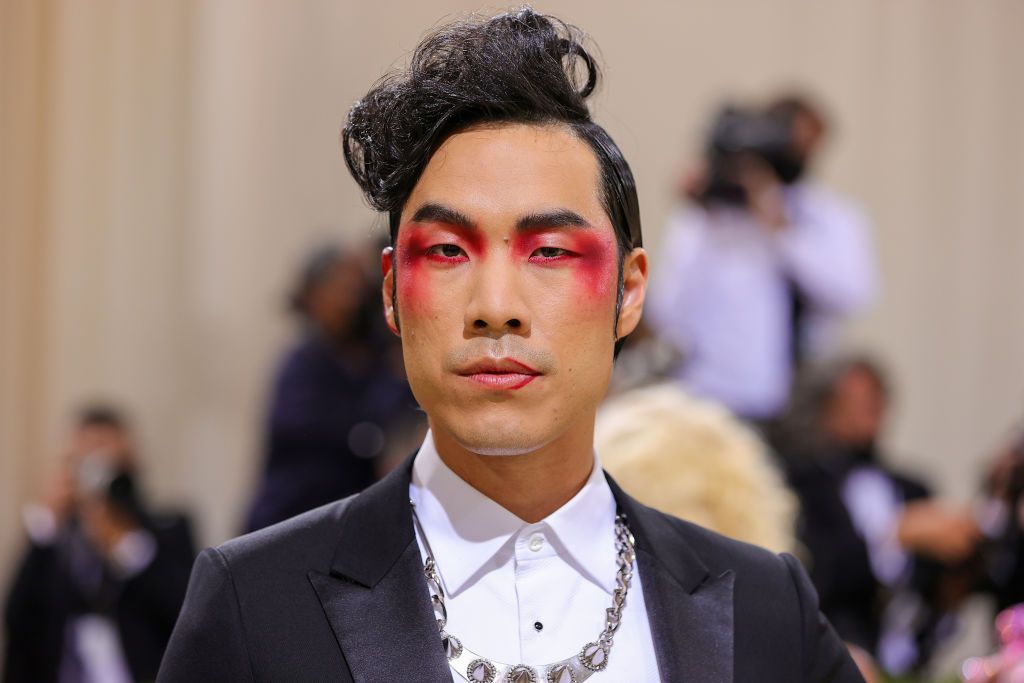 NEW YORK, NEW YORK - SEPTEMBER 13: Eugene Lee Yang attends The 2021 Met Gala Celebrating In America: A Lexicon Of Fashion at Metropolitan Museum of Art on September 13, 2021 in New York City. (Photo by Theo Wargo/Getty Images)