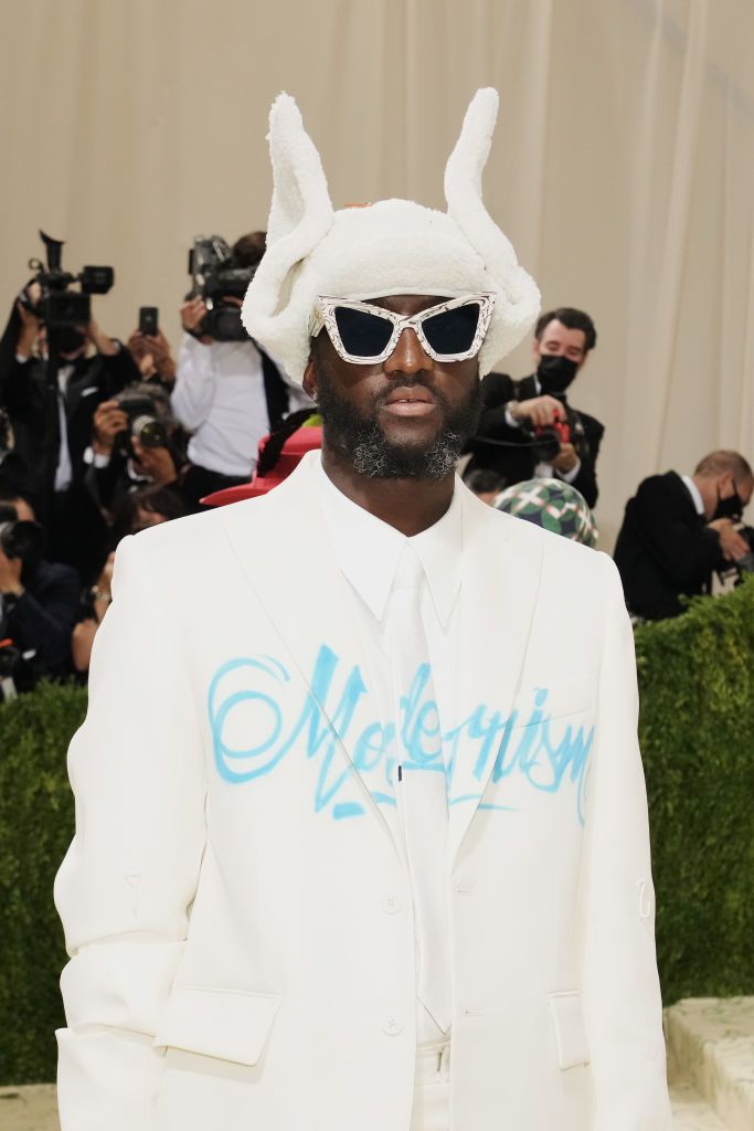 NEW YORK, NEW YORK - SEPTEMBER 13: Virgil Abloh attends The 2021 Met Gala Celebrating In America: A Lexicon Of Fashion at Metropolitan Museum of Art on September 13, 2021 in New York City. (Photo by Jeff Kravitz/FilmMagic)