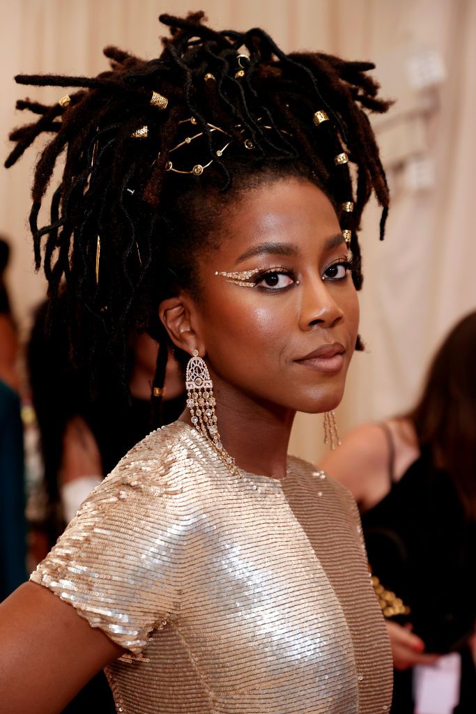 NEW YORK, NEW YORK - SEPTEMBER 13: Tomi Adeyemi attends The 2021 Met Gala Celebrating In America: A Lexicon Of Fashion at Metropolitan Museum of Art on September 13, 2021 in New York City. (Photo by Arturo Holmes/MG21/Getty Images)
