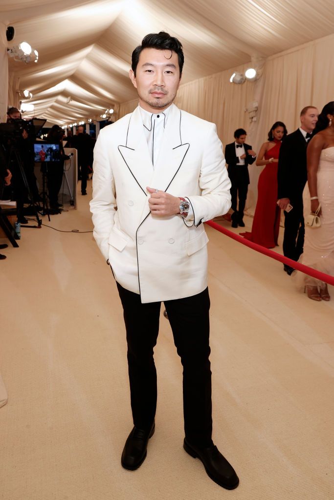 NEW YORK, NEW YORK - SEPTEMBER 13: Simu Liu attends The 2021 Met Gala Celebrating In America: A Lexicon Of Fashion at Metropolitan Museum of Art on September 13, 2021 in New York City. (Photo by Arturo Holmes/MG21/Getty Images)