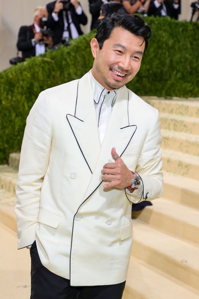 NEW YORK, NEW YORK - SEPTEMBER 13: Simu Liu attends The 2021 Met Gala Celebrating In America: A Lexicon Of Fashion at Metropolitan Museum of Art on September 13, 2021 in New York City. (Photo by Theo Wargo/Getty Images)