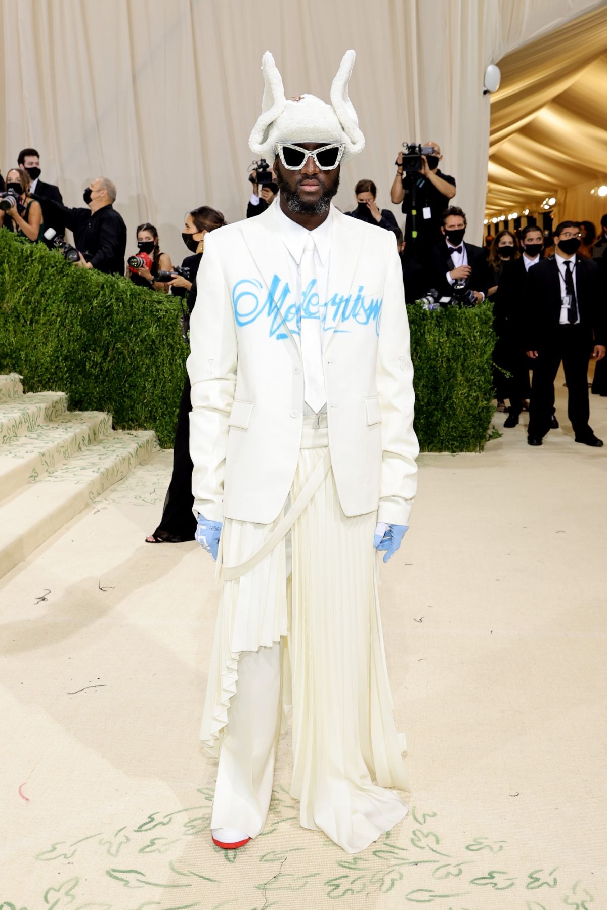 NEW YORK, NEW YORK - SEPTEMBER 13: Virgil Abloh attends The 2021 Met Gala Celebrating In America: A Lexicon Of Fashion at Metropolitan Museum of Art on September 13, 2021 in New York City. (Photo by Mike Coppola/Getty Images)
