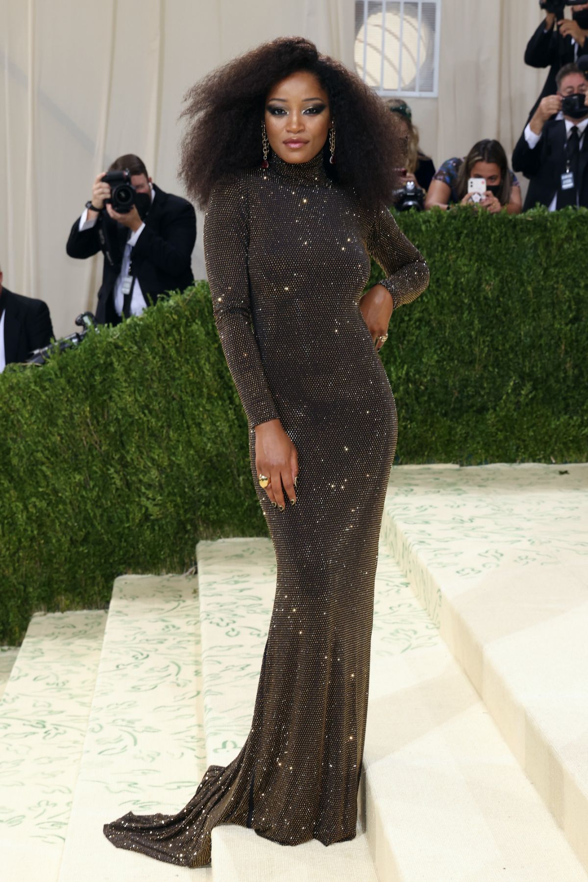 NEW YORK, NEW YORK - SEPTEMBER 13: Keke Palmer attends the 2021 Met Gala benefit "In America: A Lexicon of Fashion" at Metropolitan Museum of Art on September 13, 2021 in New York City. (Photo by Taylor Hill/WireImage)
