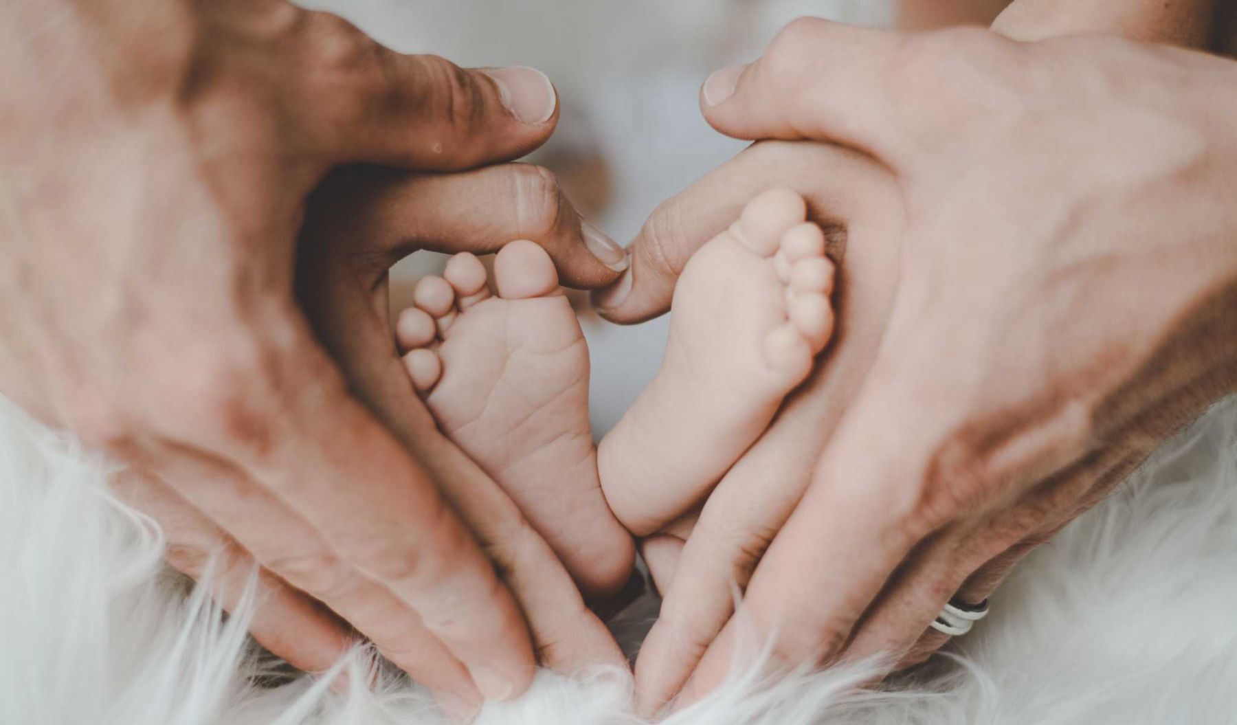 Interracial Family Father Mother Baby