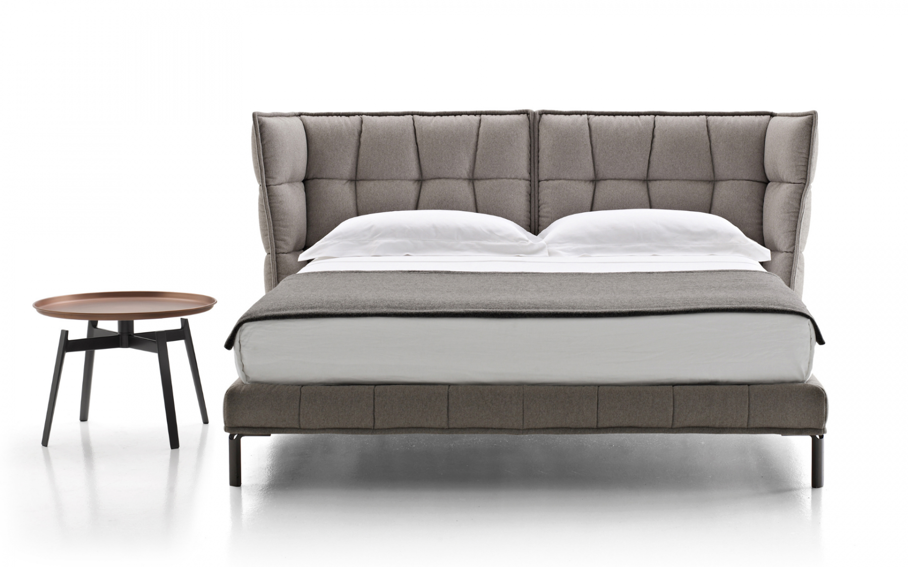 B&B Italia Husk bed by Patricia Urquiola. Available at Space Furniture