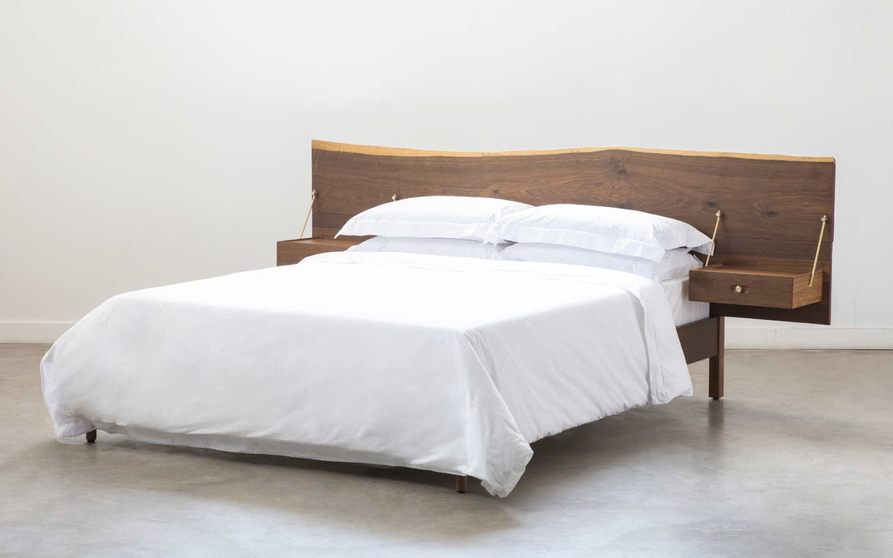 Square Roots Balam bed. Available at Gudang Home