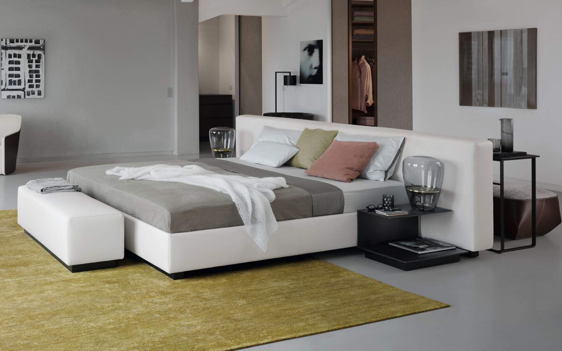 Walter Knoll Yuuto bed by EOOS. Available at Walter Knoll