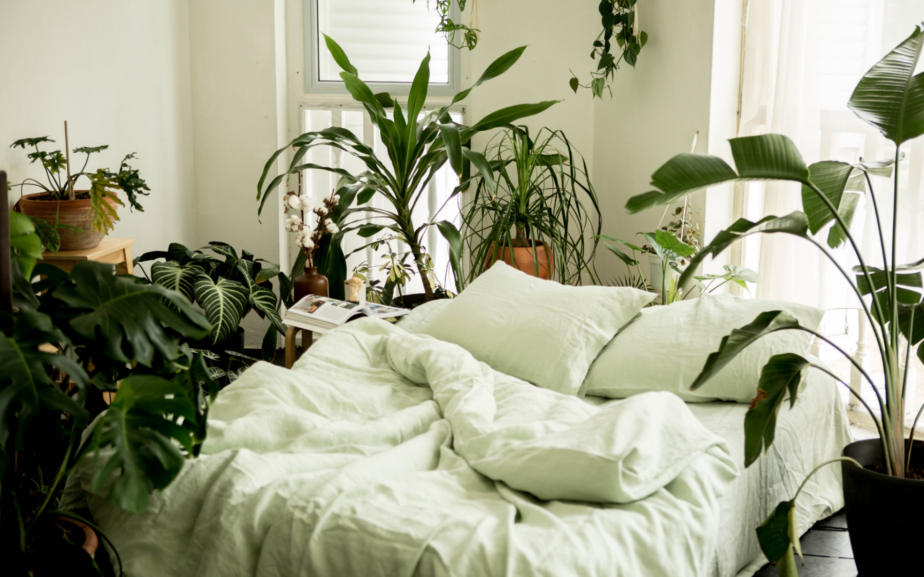 Fench Linen bedding gets softer with each wash