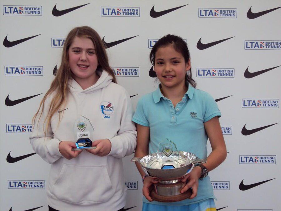 Emma Raducanu at the Nike Winter National Tour Finals (Photo: LTA)
