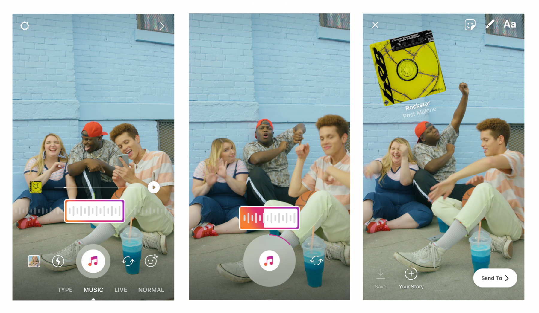 Instagram Stories Music Stickers (Photo: Instagram)