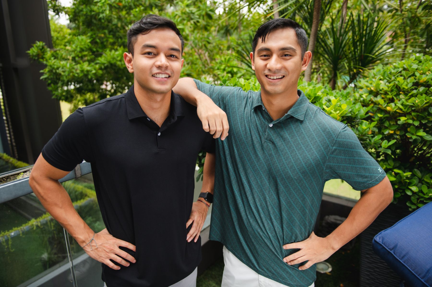 Ariff Faisal and Haris Kamal, co-founders of Kualesa