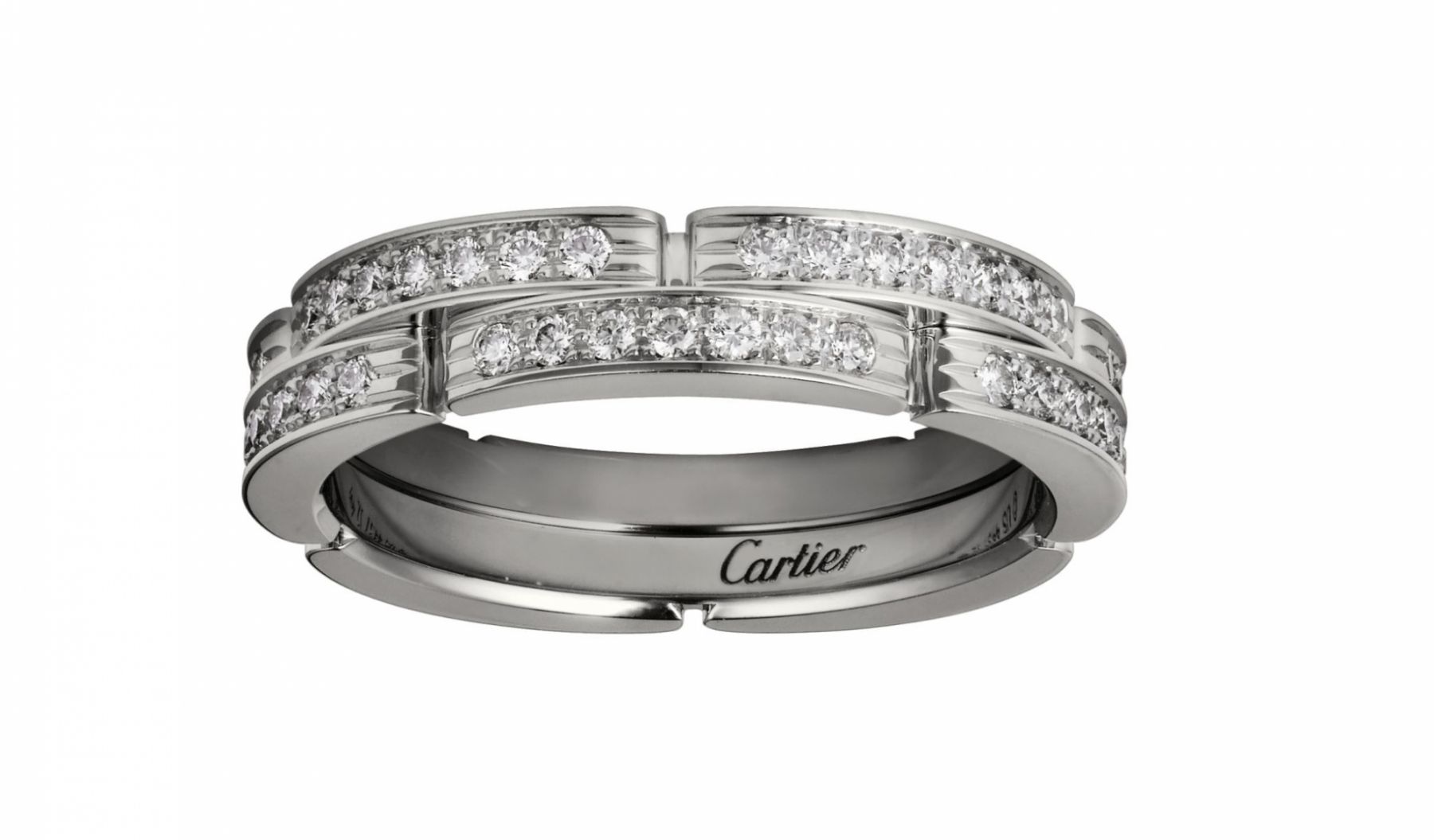 Cartier Maillon Panthère wedding band (Photo: Courtesy of Cartier)