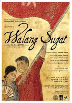 The cover of Severino Reyes' highly-acclaimed book 'Walang Sugat' (Photo: Charlotte and Joana Blog)