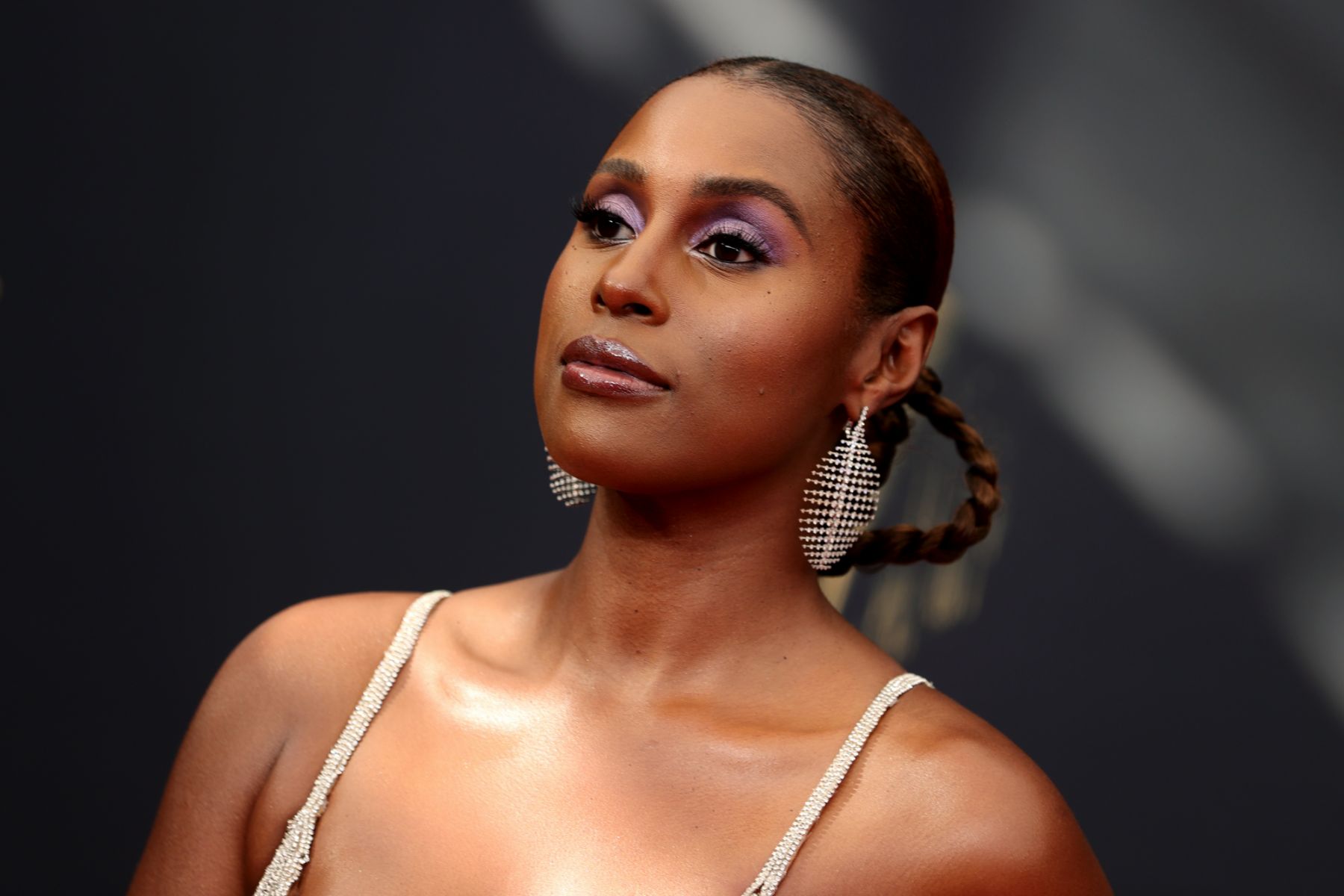 LOS ANGELES, CALIFORNIA - SEPTEMBER 19: Issa Rae attends the 73rd Primetime Emmy Awards at L.A. LIVE on September 19, 2021 in Los Angeles, California. (Photo by Rich Fury/Getty Images)