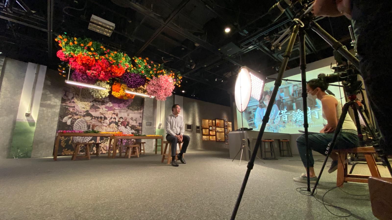 Filmmaker Nicola Fan on a client shoot