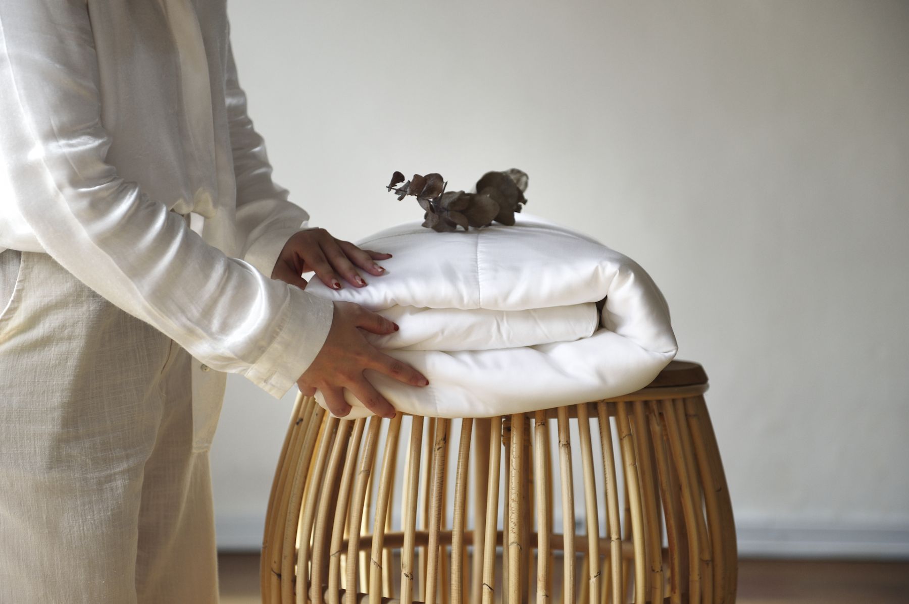 Sunday Beddings' duvet inserts feature a cooling effect