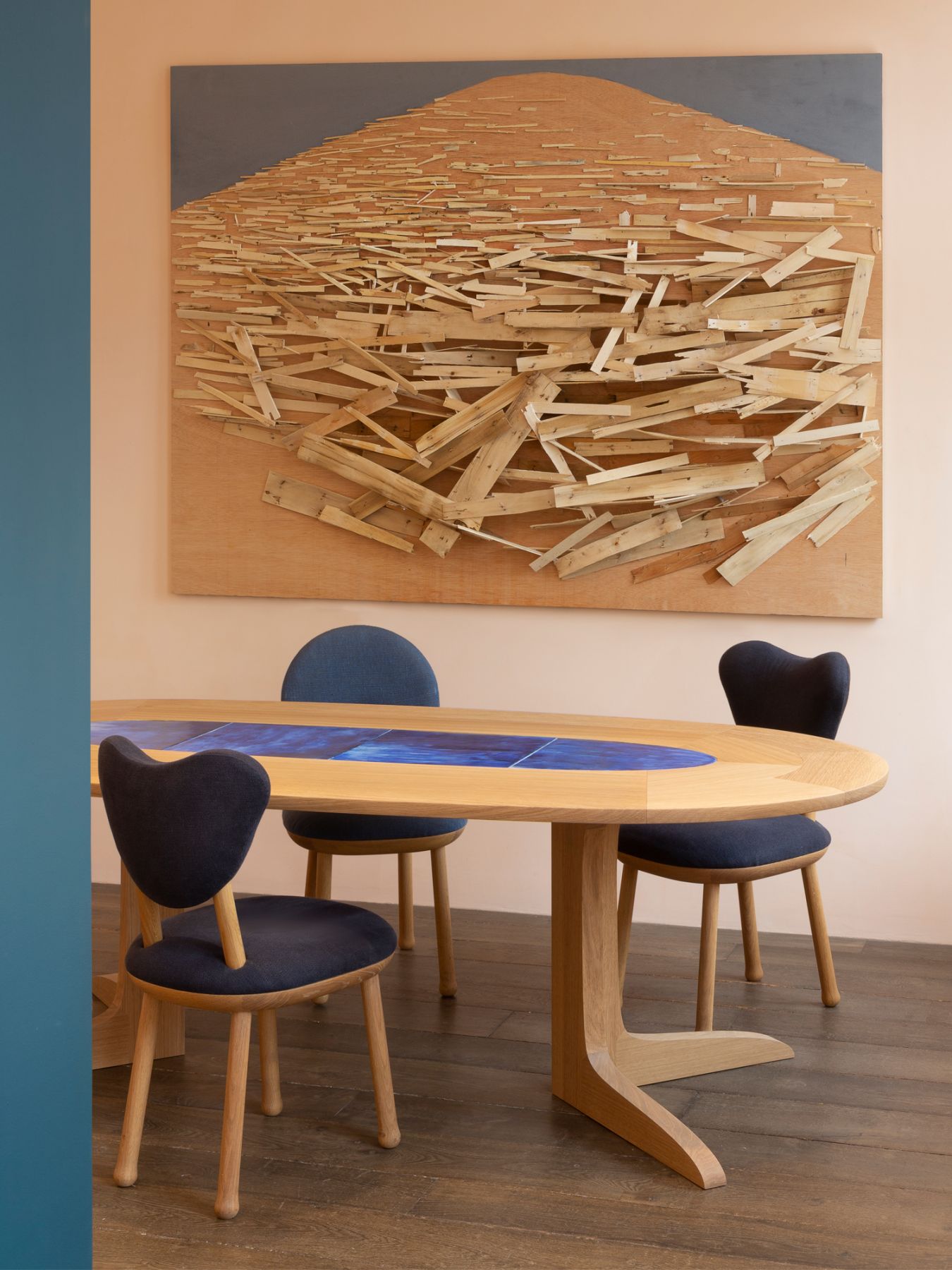 The Clio dining set, from Pierre Yovanovitch Mobilier (Photo: Jean-Pierre Vaillancourt)