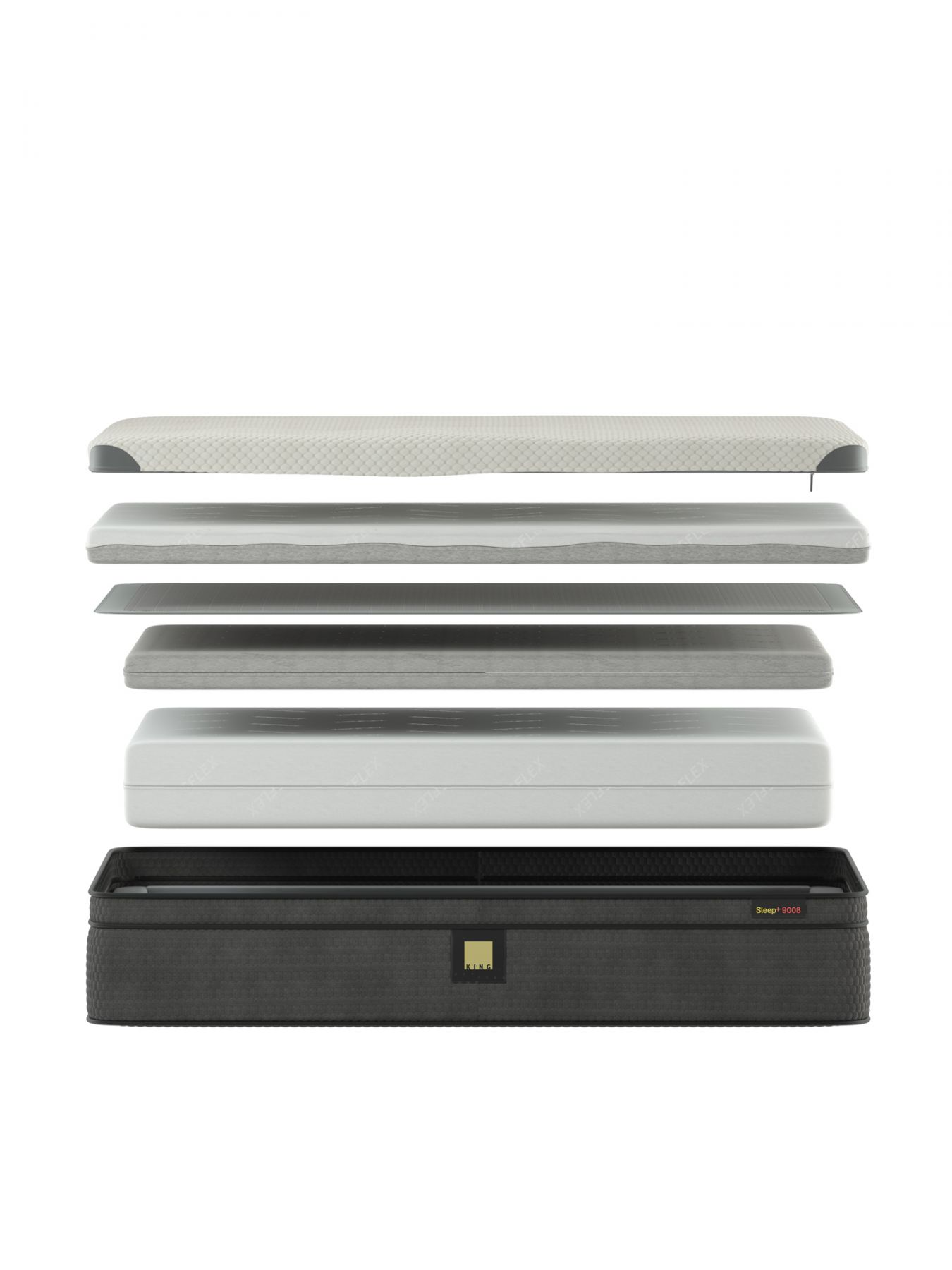 Each King mattress features Kingcell Pocket coil springs and reversible bases for long-term comfort